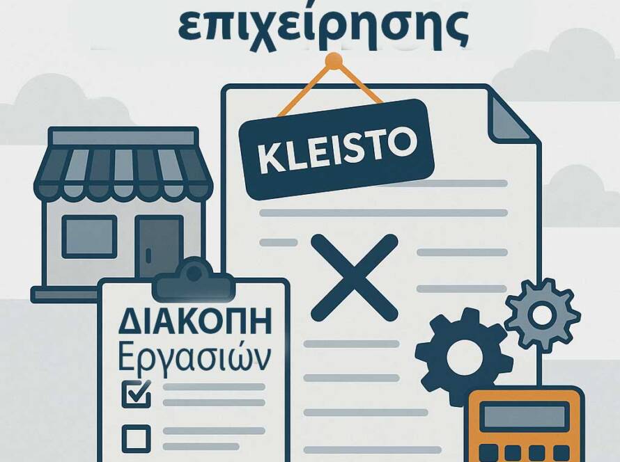 Διακοπή επιχείρησης – Διαδικασία, κόστος & τι να προσέξετε