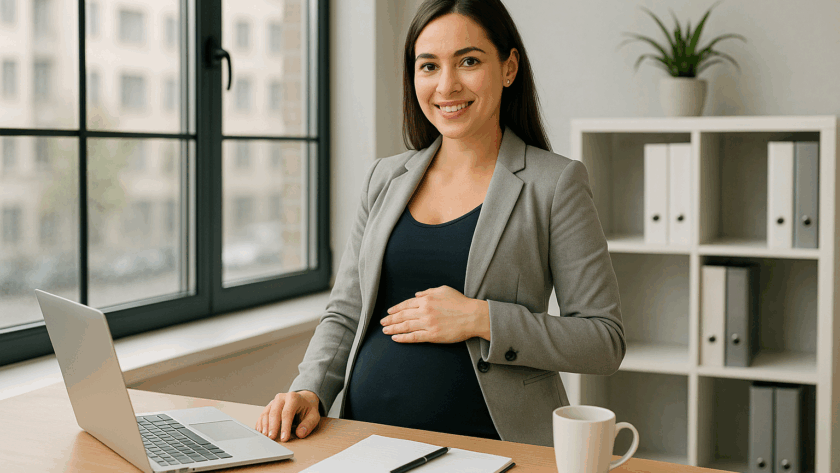 έγκυες που εργάζονται με μπλοκάκι ή ως ελεύθερες επαγγελματίες
