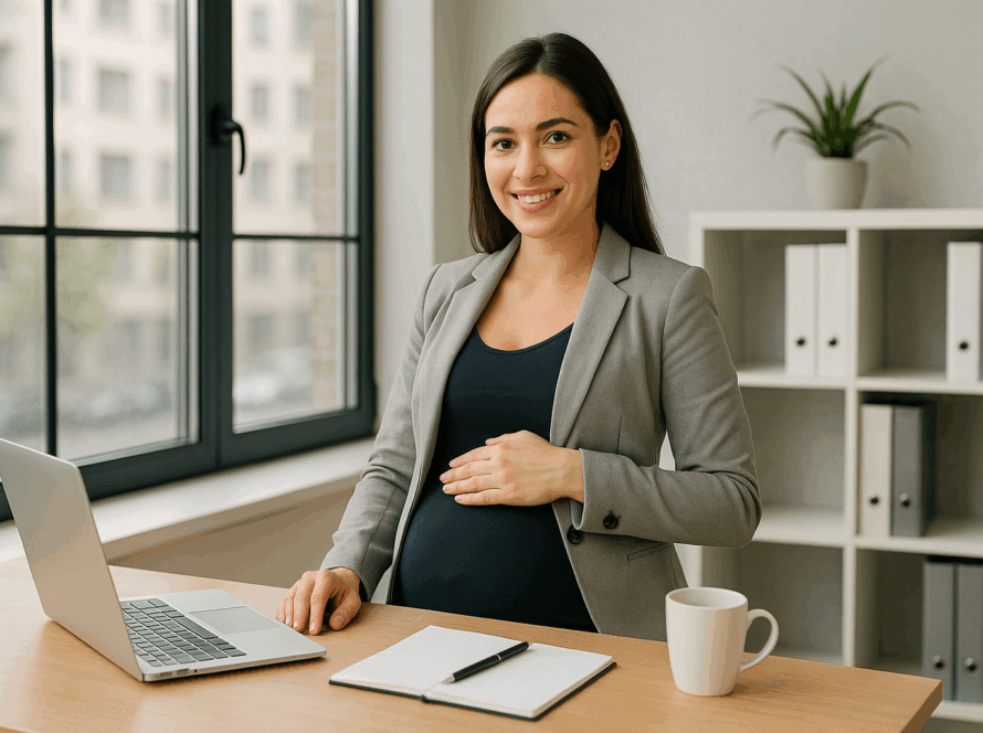 έγκυες που εργάζονται με μπλοκάκι ή ως ελεύθερες επαγγελματίες