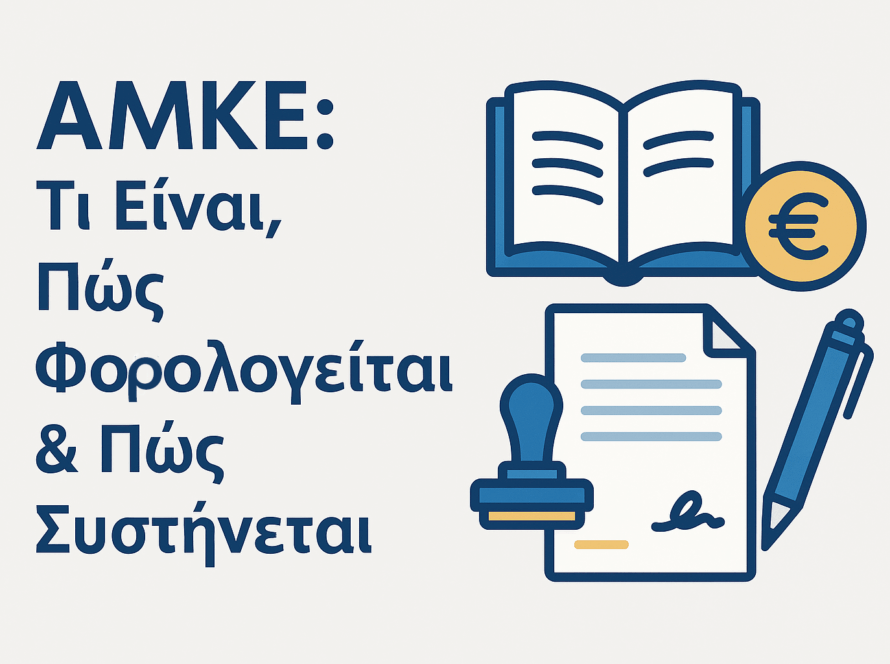 ΑΜΚΕ: Τι Είναι, Πώς Φορολογείται & Πώς Συστήνεται